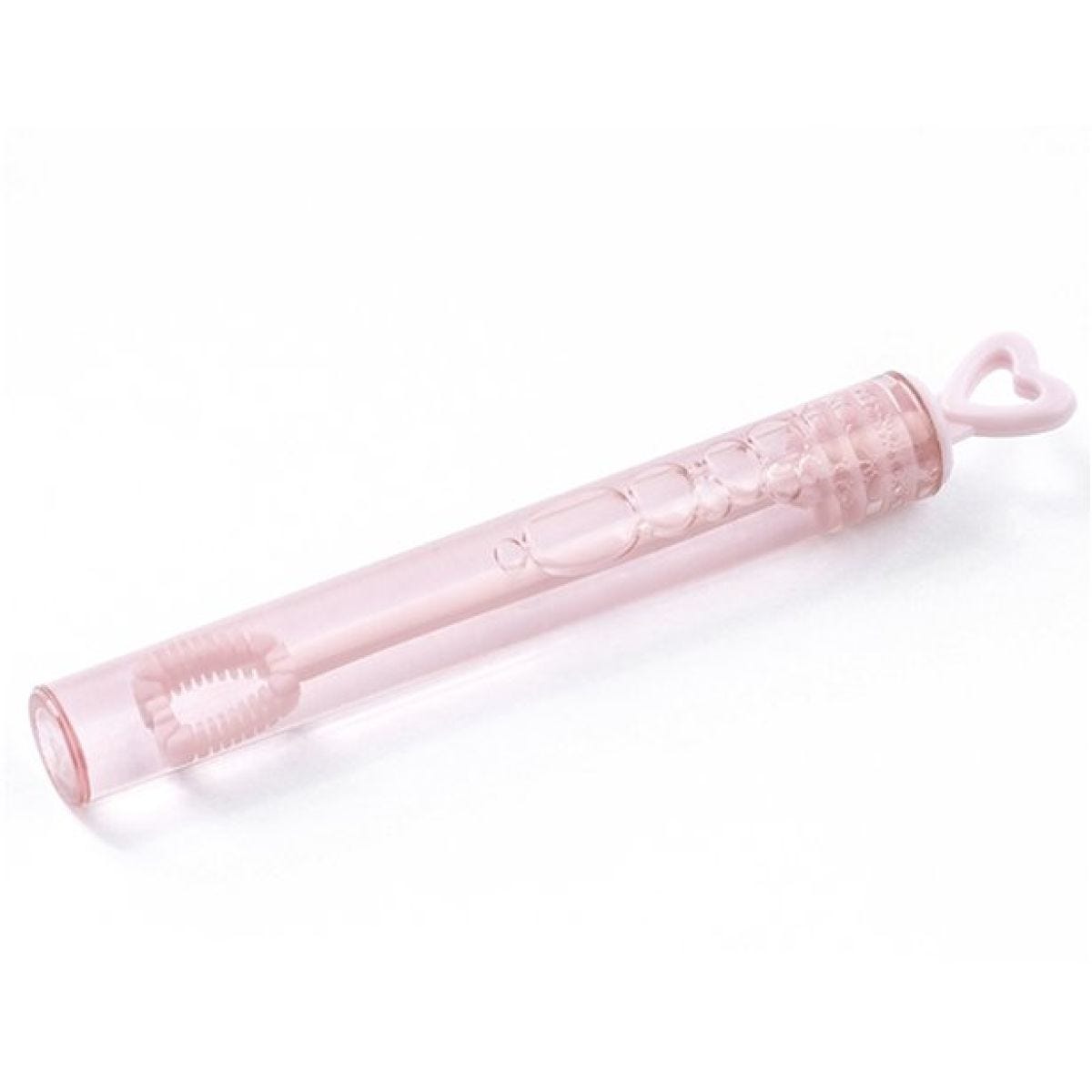 Pink Heart Tube Bubbles (48pk)