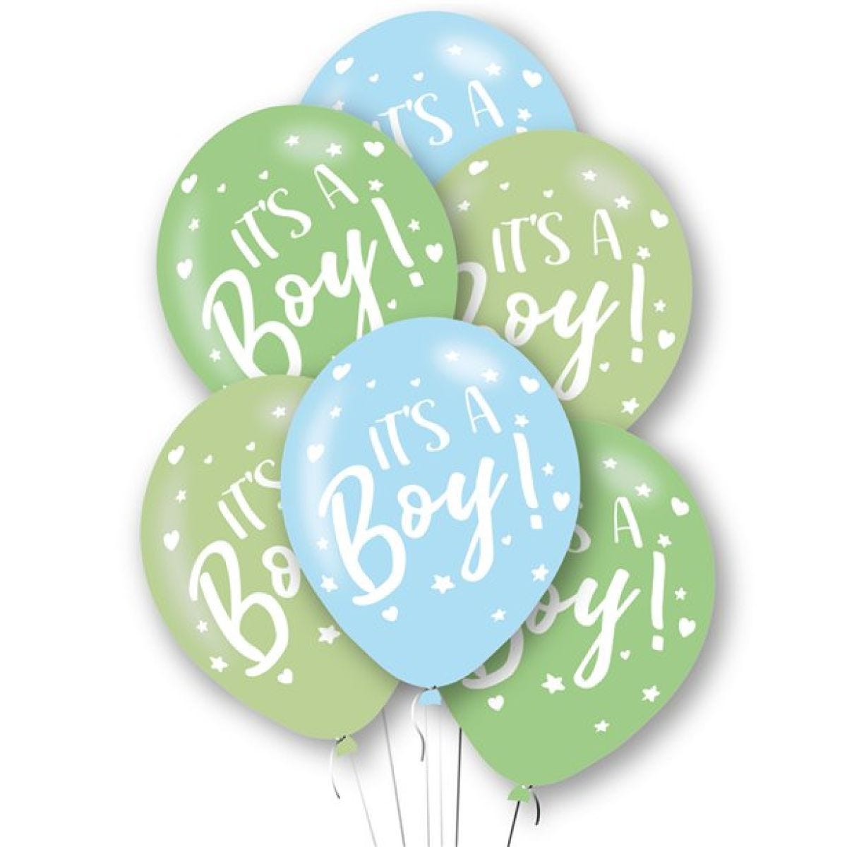 It&apos;s a Boy Latex Balloons - 11" (6pk)