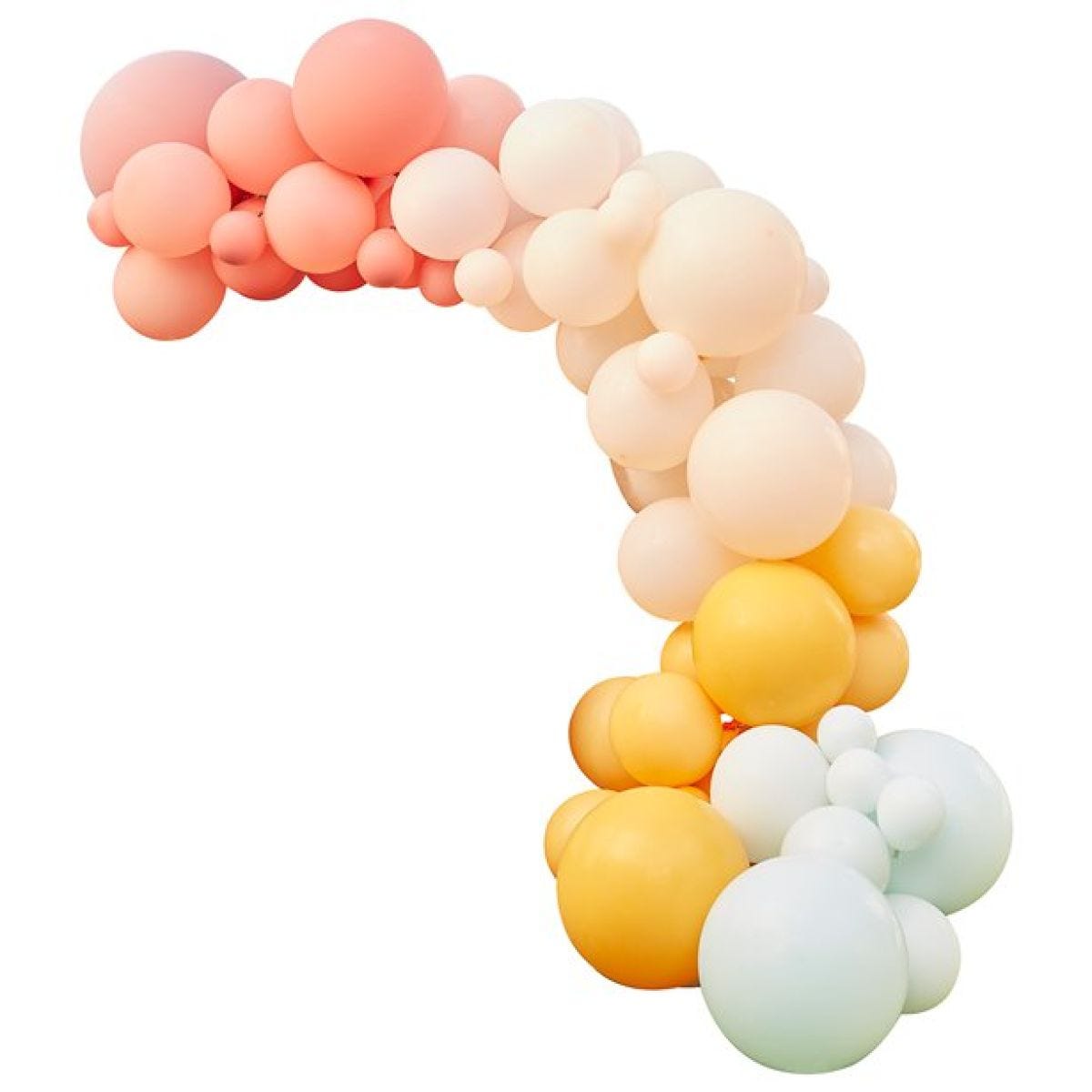 Pastels Balloon Arch - 75 Balloons
