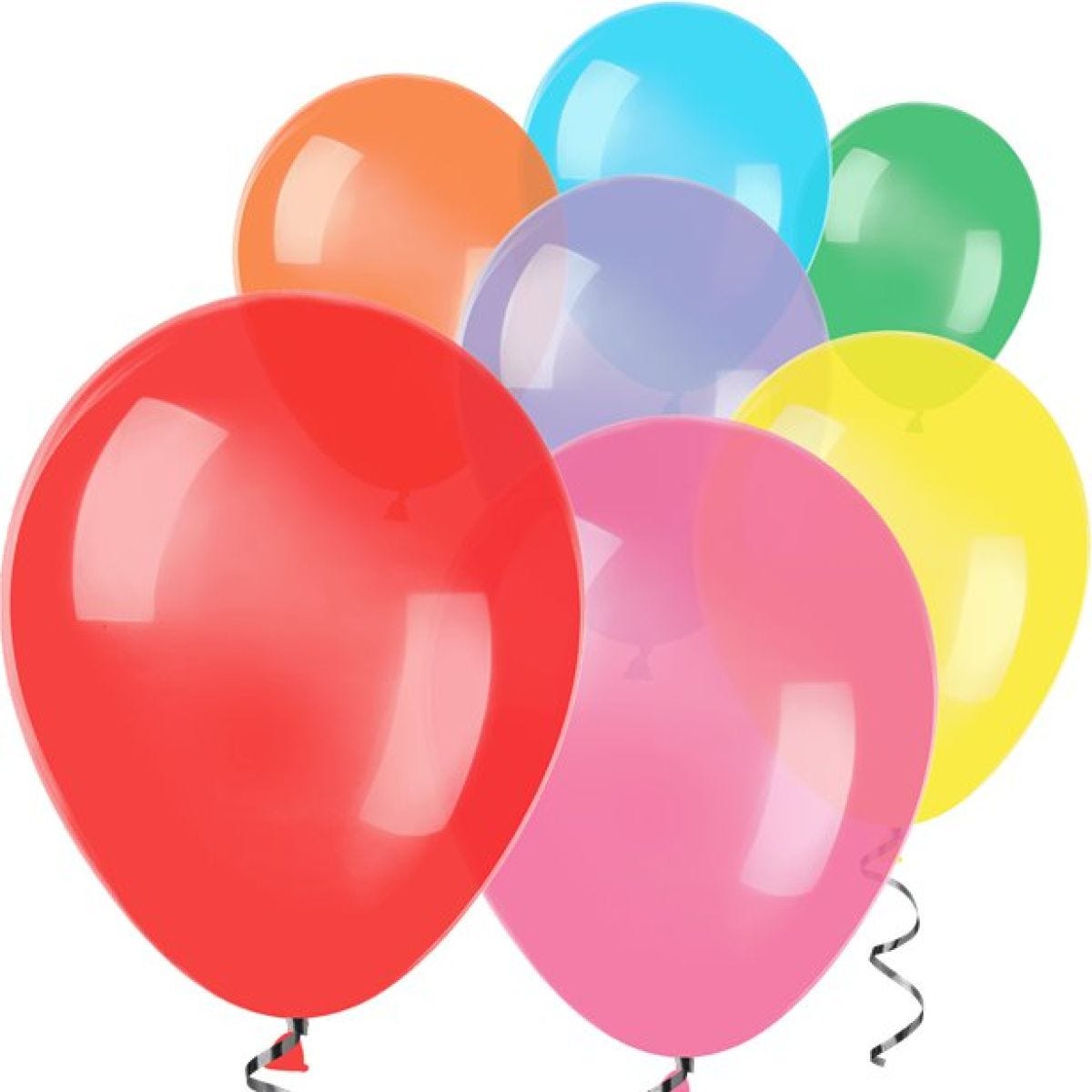 Assorted Mini Balloons - 5" Latex Balloons (100pk)