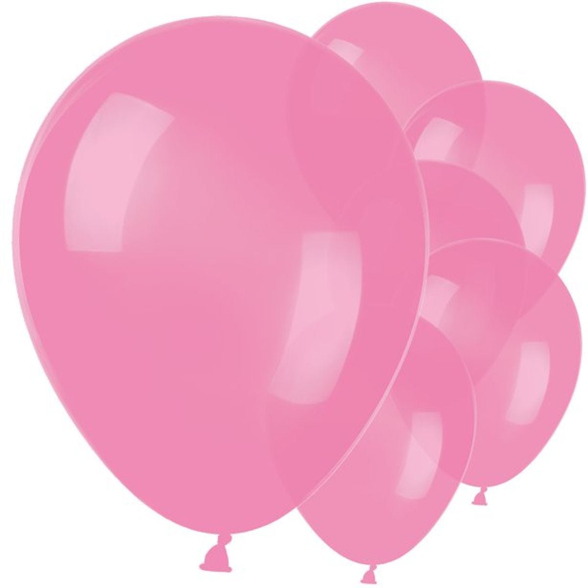 Pink Latex Balloons - 11" (10pk)