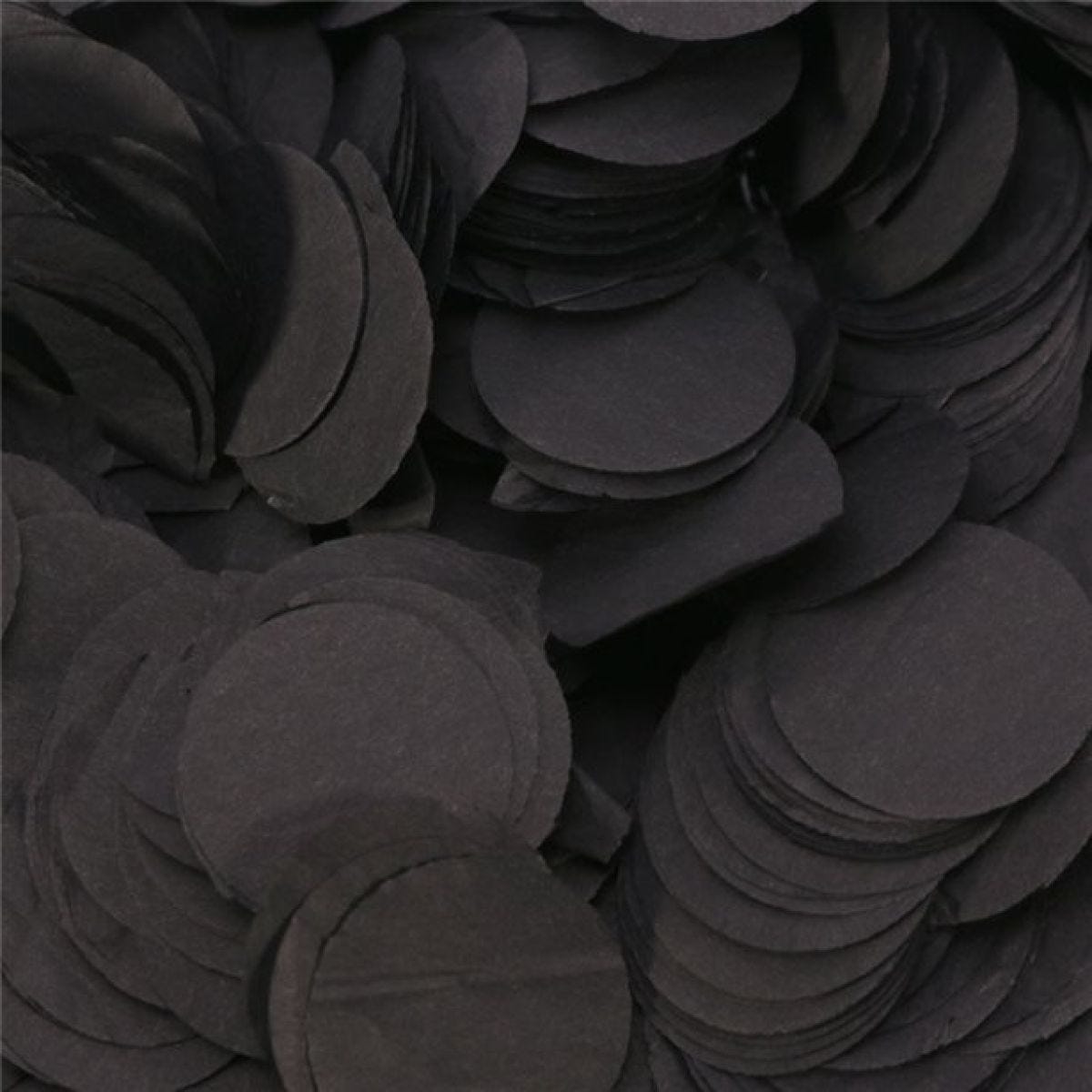 Black Paper Confetti (100g bag)