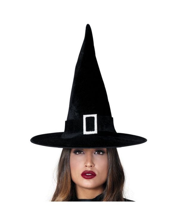 Velvet Witches Hat - Adult