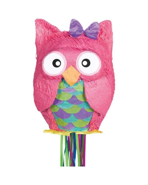 Owl Pull Piñata