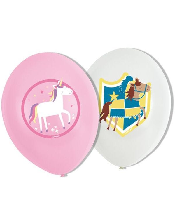 Princess &amp; Knight 11&quot; Latex Balloons (6pk)