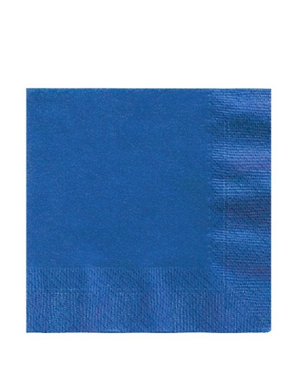 Royal Blue Paper Luncheon Napkins - 33cm (20pk)