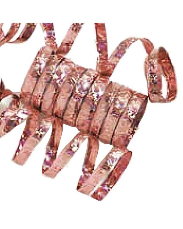 Rose Gold Holographic Streamers - 10 Coils