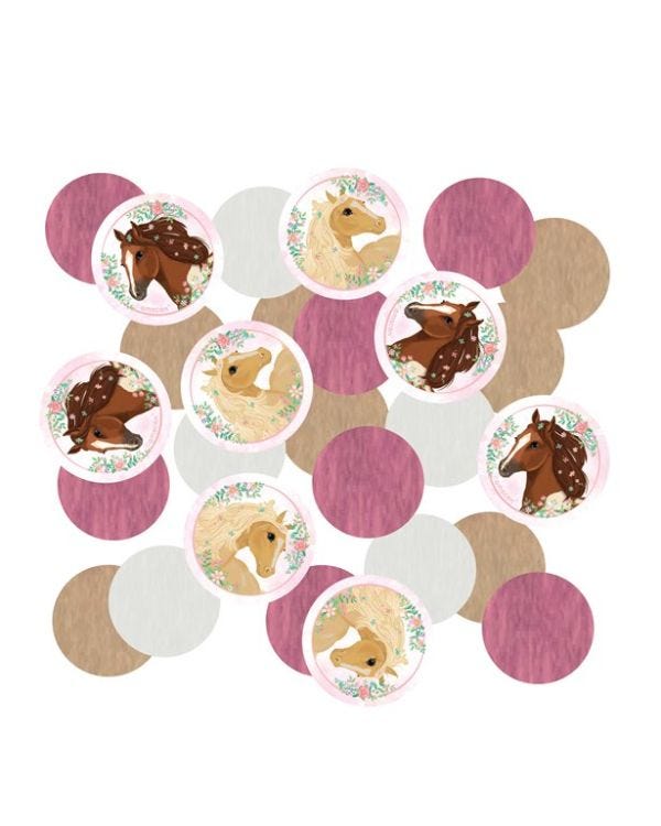 Beautiful Horses Confetti (14g pack)
