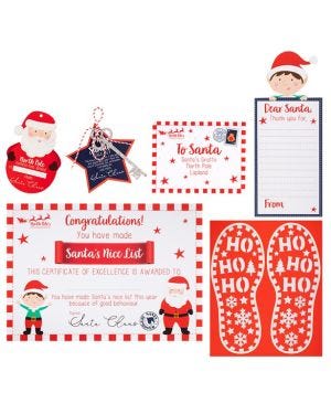 Santa&#039;s Been Activity Pack