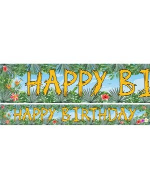 Dinosaur Adventure Paper Banners - 1m (3pk)