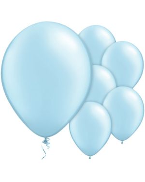 Light Blue Pearl Balloons - 11&#039;&#039; Latex (25pk)