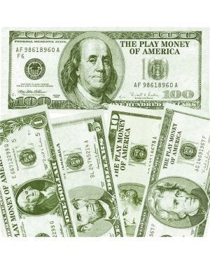Casino Money Favours (100pcs)