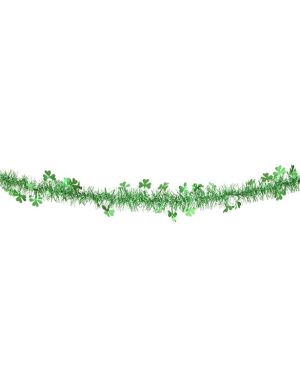 St Patrick&#039;s Day Tinsel Garland - 2m