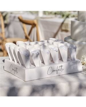 Secret Garden Confetti Tray With Paper Cones