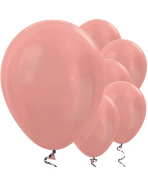 Rose Gold Metallic Balloons - 12&quot; Latex (50pk)