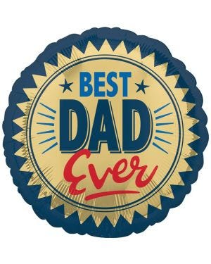 Best Dad Ever Balloon - 18&quot; Foil