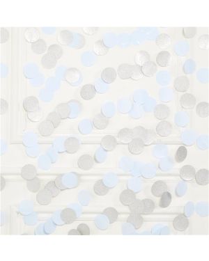 White Glitter Hanging String Decorations - 2.1m (6pk)