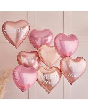 Hen Party Customisable Foil Balloon Bouquet (8pk)