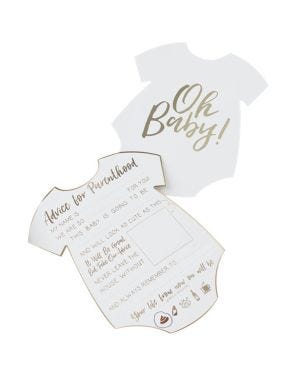 Oh Baby Advice For The Parents Cards (10pk)
