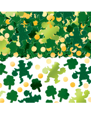 St Patrick&#039;s Day Big Pack Of Shamrocks Table/Invite Confetti (71g pack)