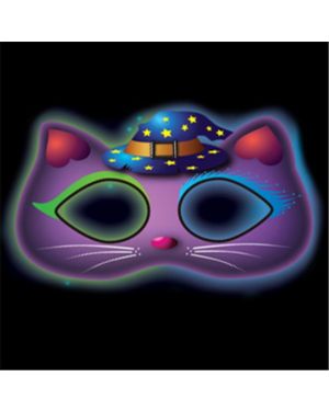 Glow Stick Cat Mask - 19cm