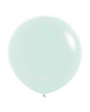 Pastel Matte Green Balloons - 24&quot; Latex (3pk)