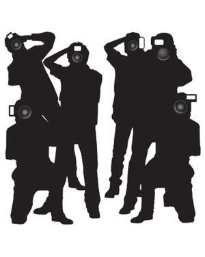 Hollywood Paparazzi Props - 5ft 6&#039;&#039; (2pk)
