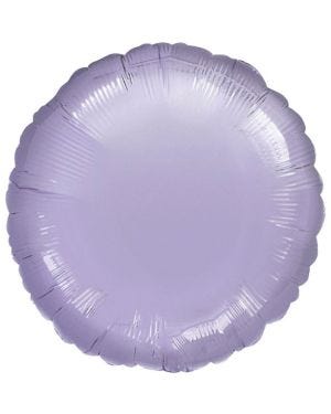 Pastel Lilac Round Balloon - 18&#039;&#039; Foil