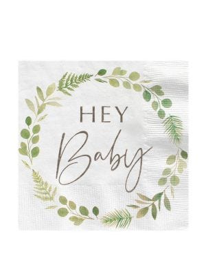 Botanical Baby Paper Napkins (16pk)