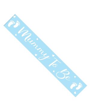 Mummy to Be Blue Sash