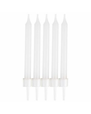 White Candles - 6cm (10pk)