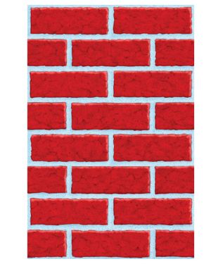 Brick Wall Scene Setter - 12.2m